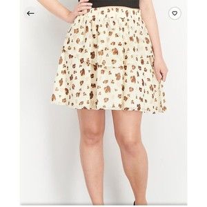 1. STATE WMNS Sz 3x‎ Elastic Waist, Tiered Lined Mini Skirt NORDSTROM MSRP $79